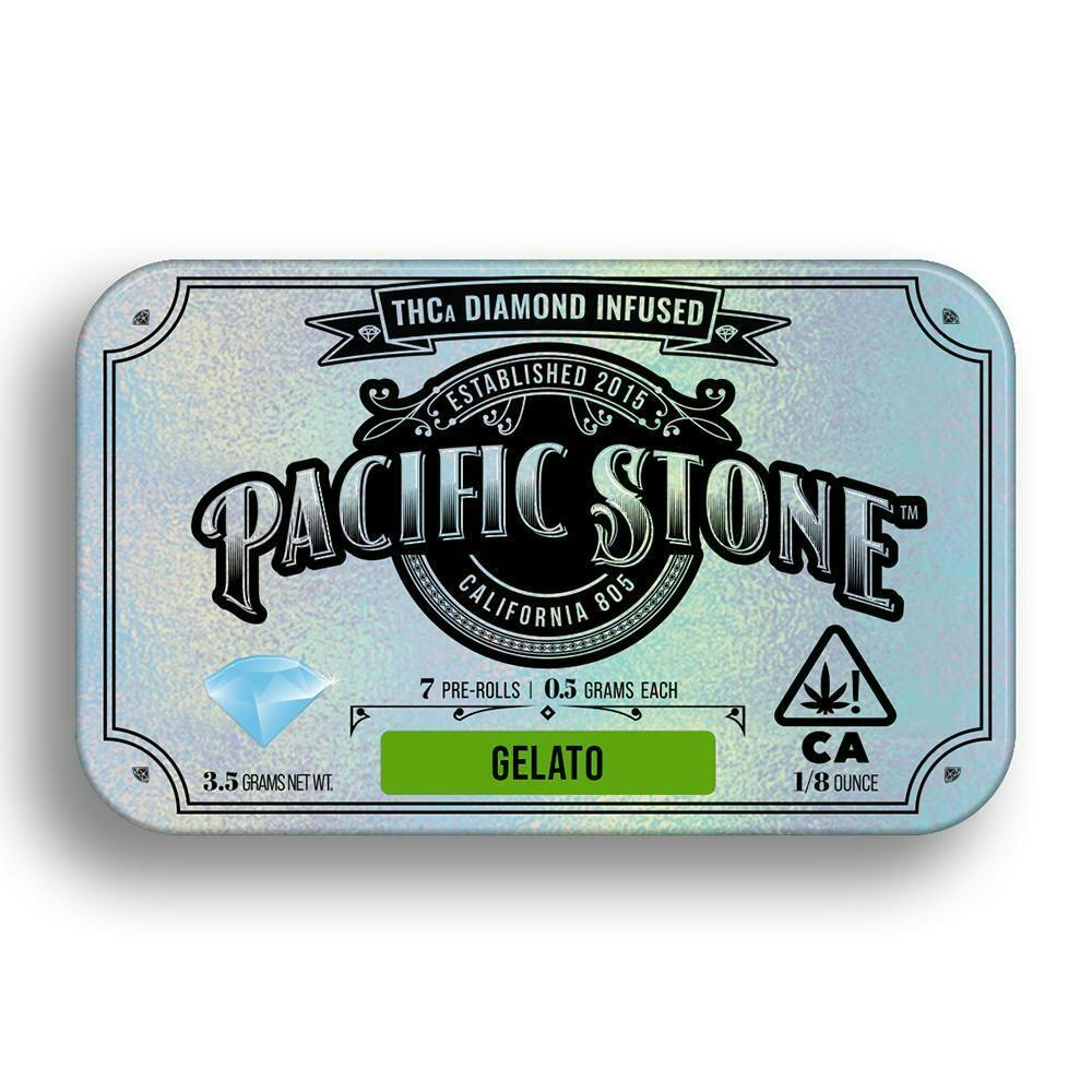 Pacific Stone | Gelato | Infused Minis | 0.5g each | 7pk