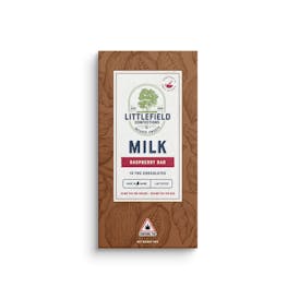 Raspberry Milk Chocolate THC Bar 30mg/pc 300mg Total