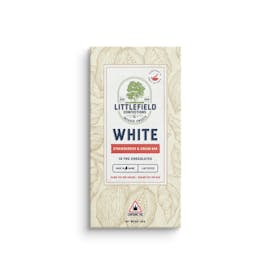 Strawberries and Cream White Chocolate THC Bar 30mg/pc 300mg Total