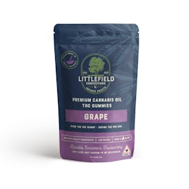 Grape THC Gummies 10mg/pc 300mg Total