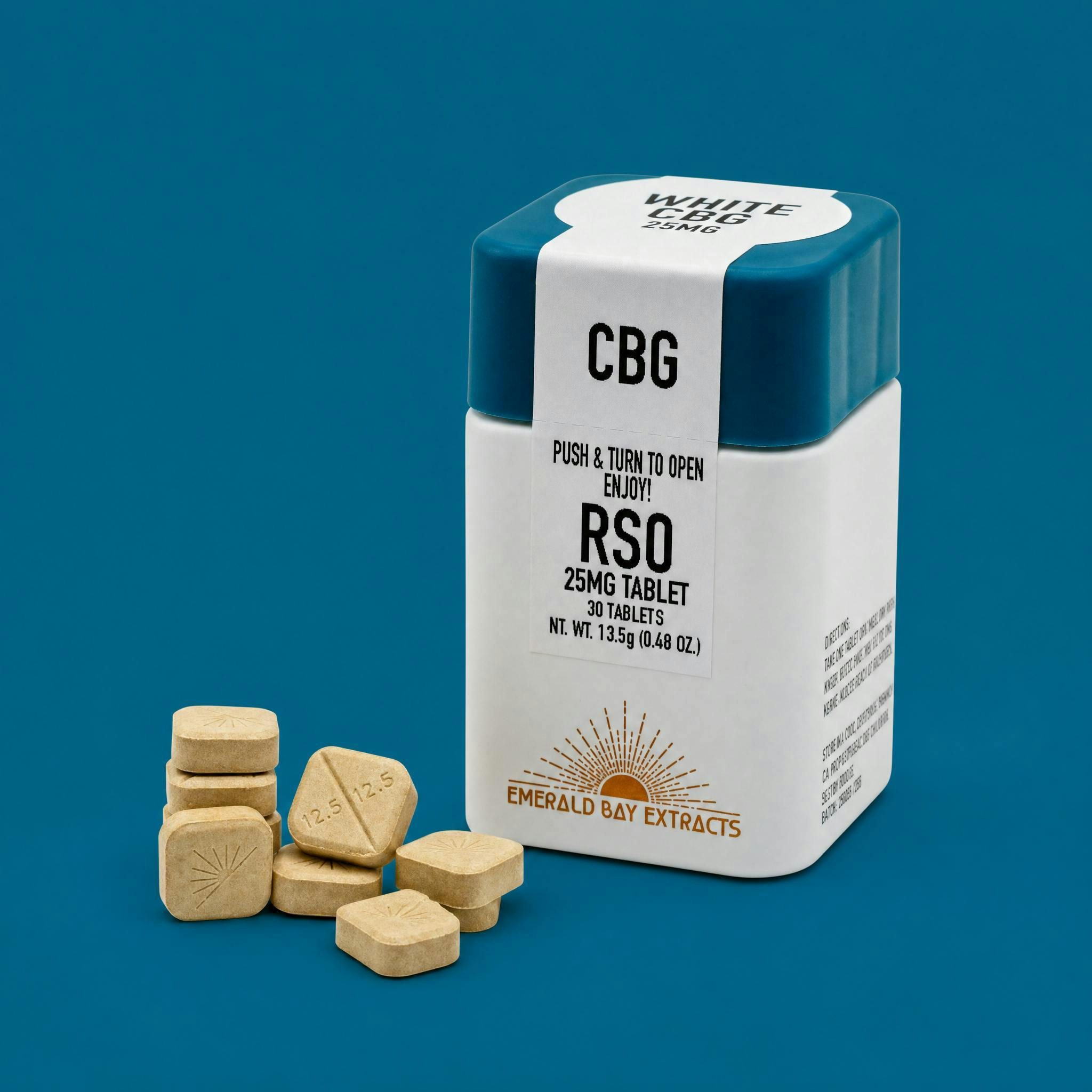 White CBG [25mg] (30pk) at Goldenhour Collective - Point Arena