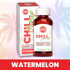Watermelon | 200MG THC Syrup | Chill Medicated | REC