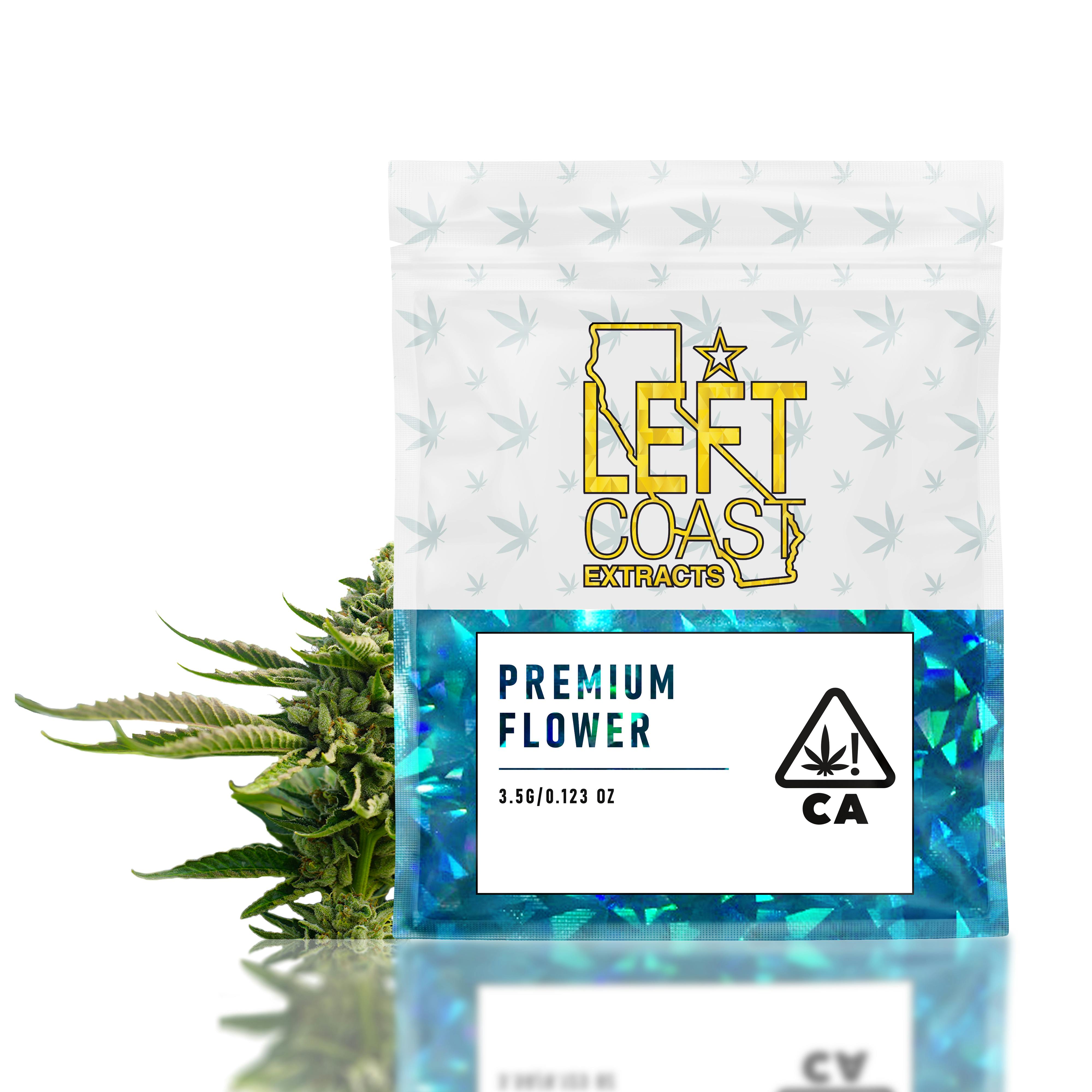 CHEM DAWG 3.5G LEFT COAST FLOWER SATIVA LEFT COAST