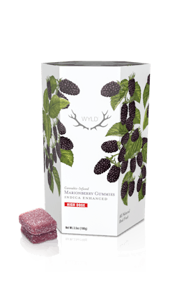 *HIGH DOSE* Marionberry Indica Enhanced Gummies | 1000mg