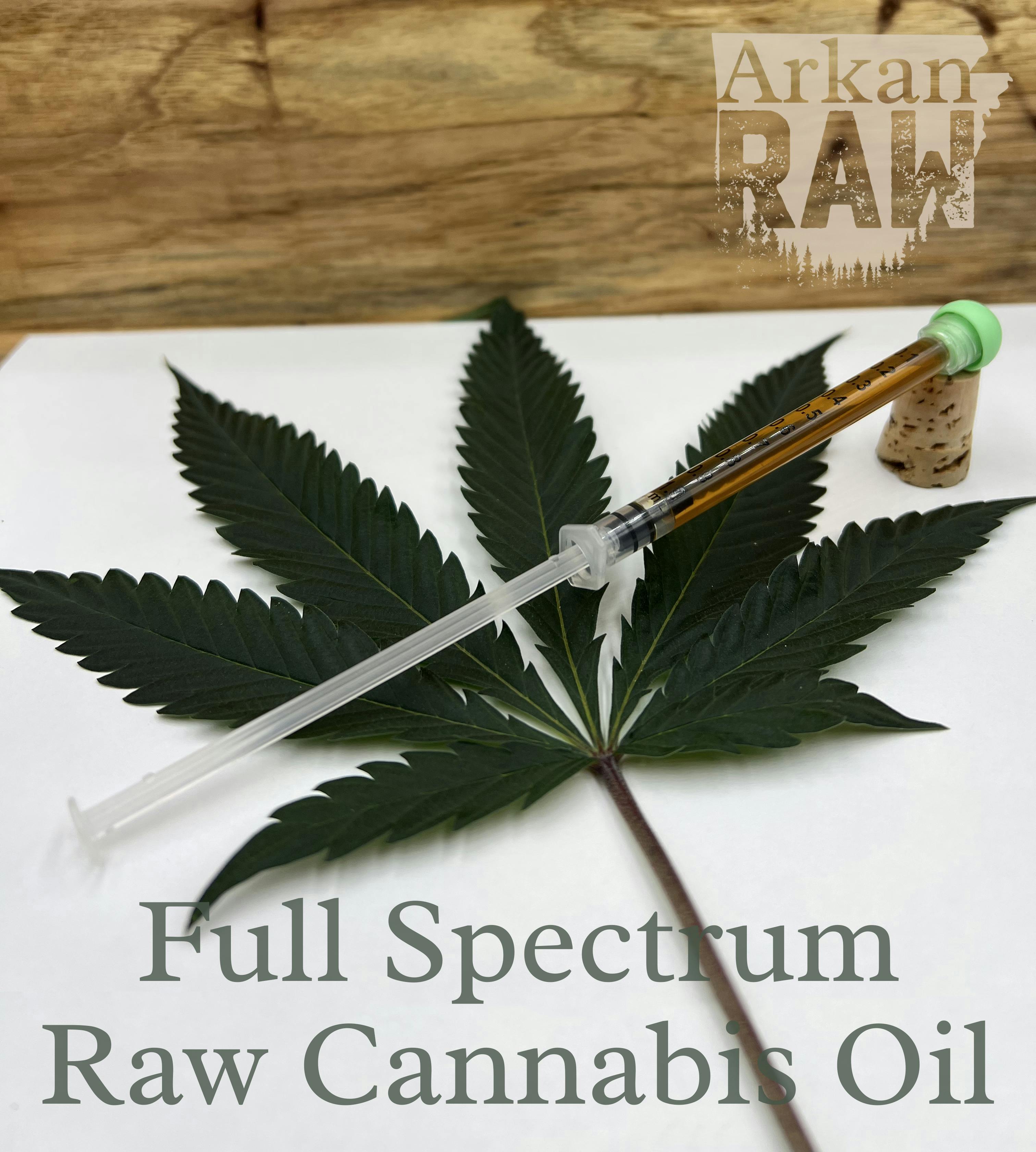 ArkanRAW Full Spectrum Raw Cannabis Oil at Bold Dispensary