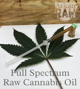 ArkanRAW Full Spectrum Raw Cannabis Oil