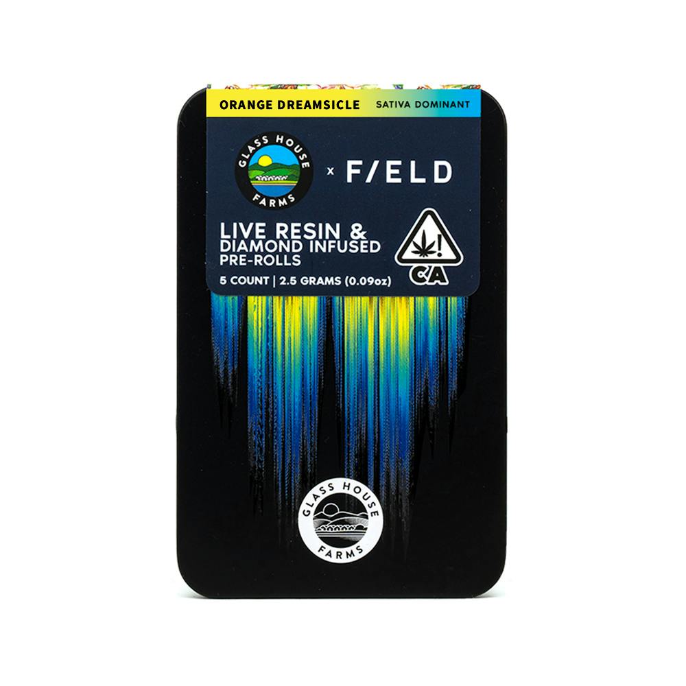 Glass House Farms Orange Dreamsicle [Infused 5 Pack] GHF x FIELD Weedmaps
