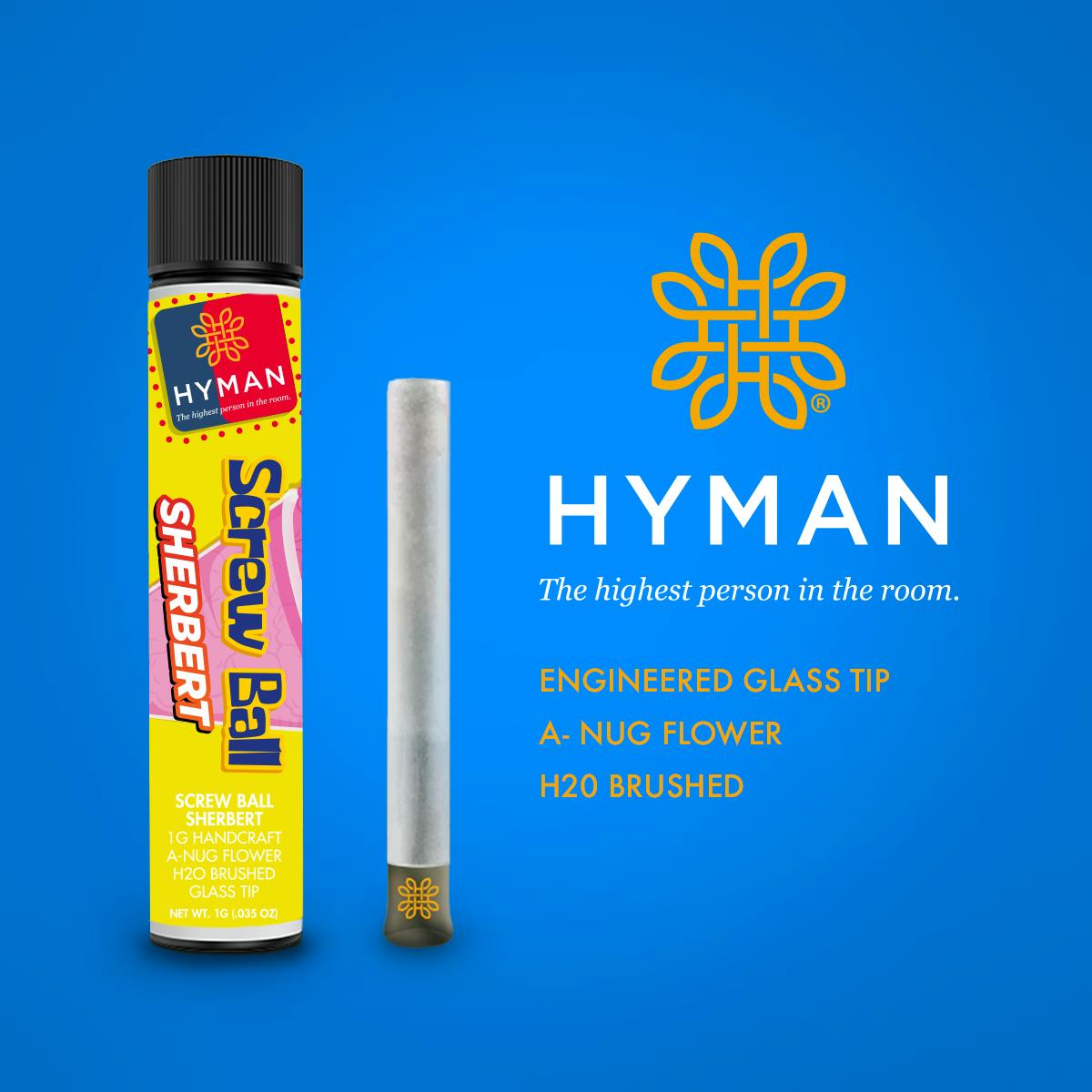 Screw Ball Sherbert | 1G Handcraft | HYMAN | REC
