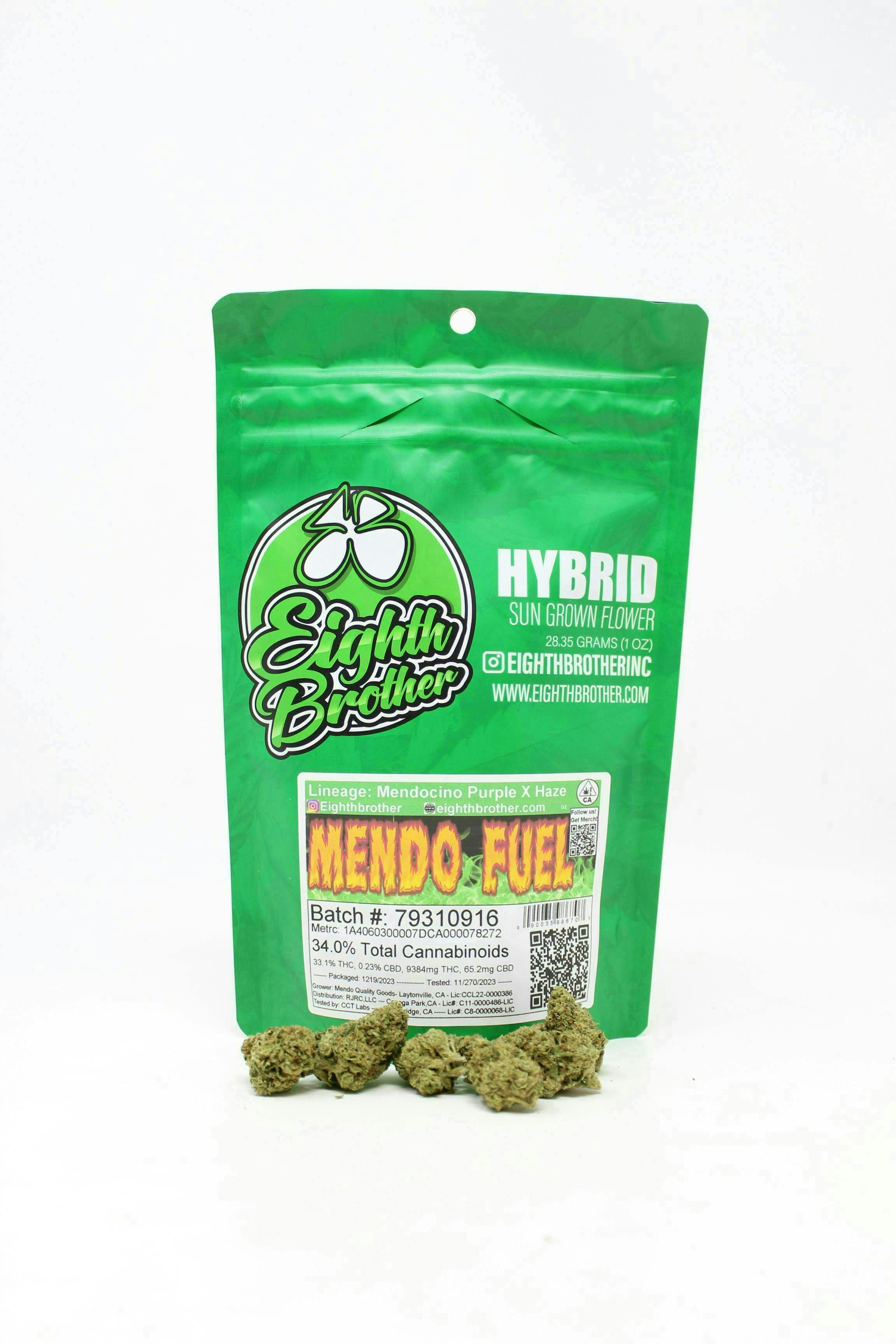 Eighth Brother | Mendo Fuel | Flower | 28g - Eighth Brother