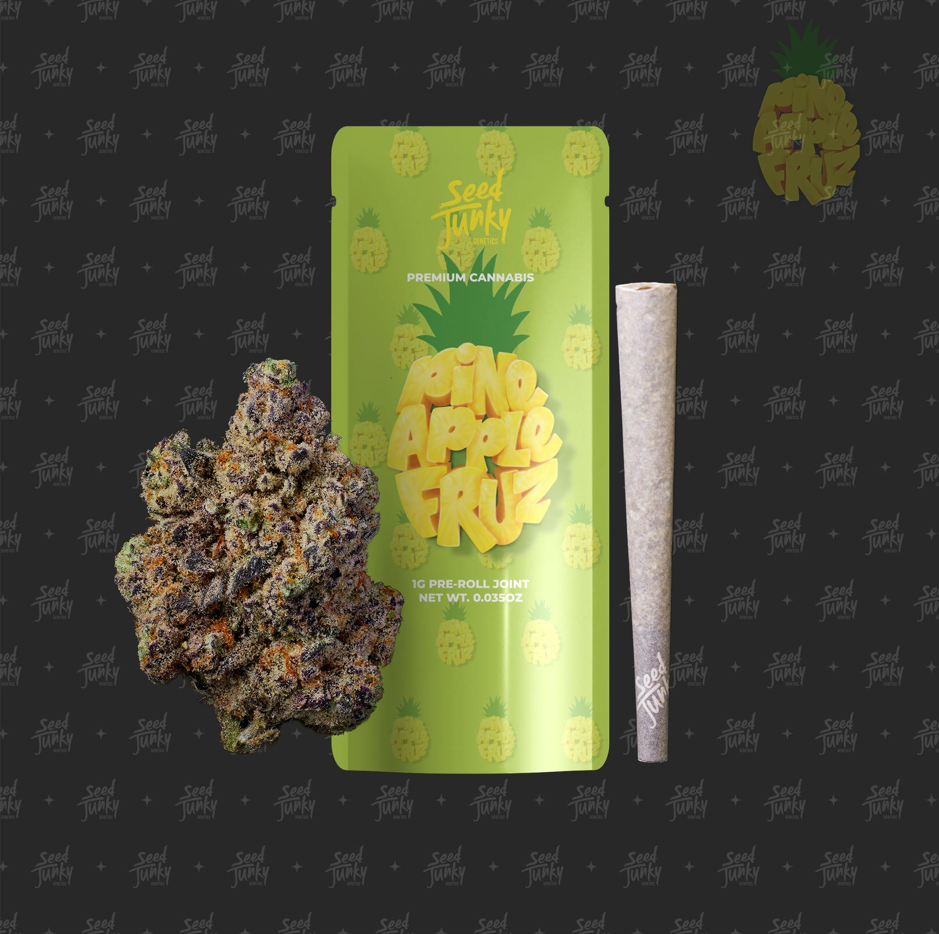 PINEAPPLE FRUZ (1G PreRoll) Seed Junky