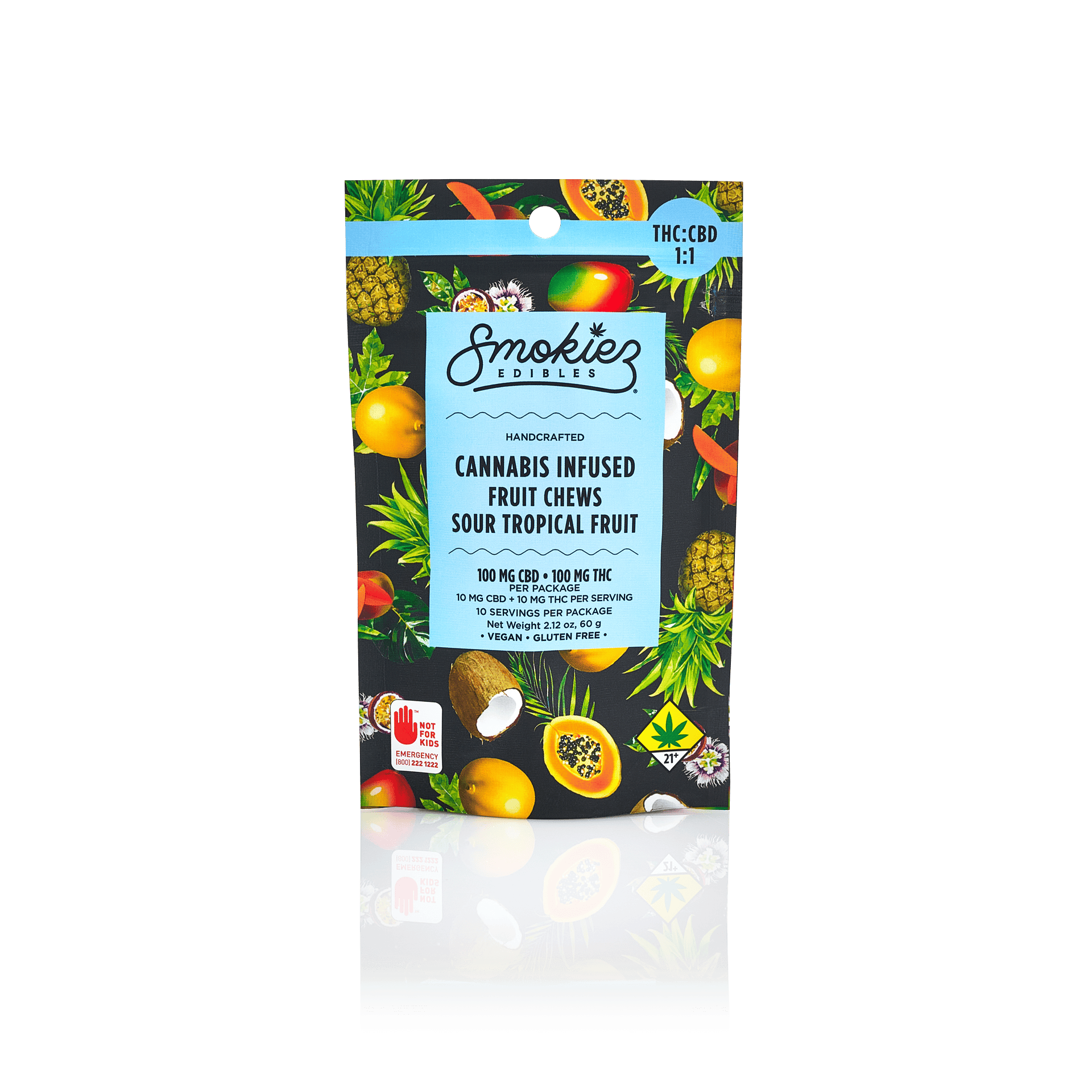 Smokiez Edibles: Sour Tropical - :1