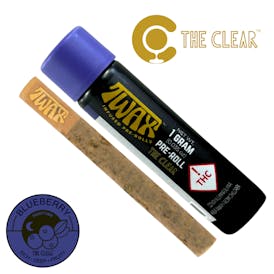 The Clear TWAX Infused Pre-roll 1g | Blueberry