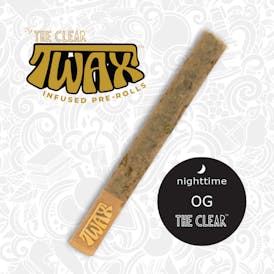 The Clear TWAX Infused Pre-roll 1g | OG  