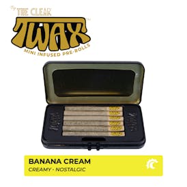 TWAX Mini Infused Pre-rolls 3g [6 Pack] | Banana Cream 