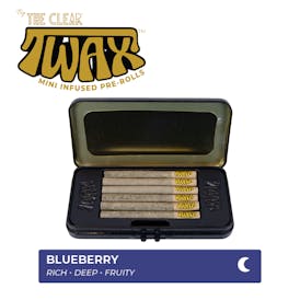 TWAX Mini Infused Pre-rolls 3g [6 Pack] | Blueberry 