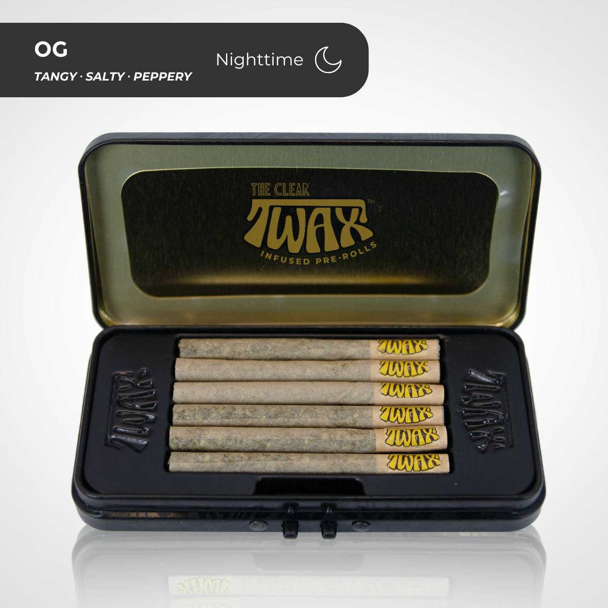 TWAX Mini Infused Pre-rolls 3g [6 Pack] | OG