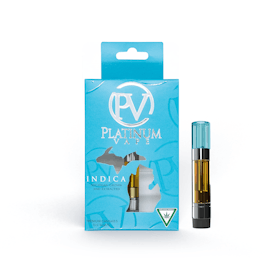 Platinum Vape Purple Punch (Indica) 510 Thread Cartridge 1g