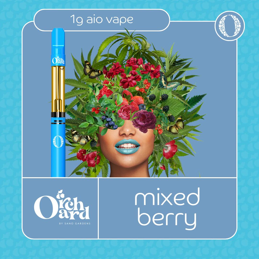 Orchard Vapes Mixed Berry Aio