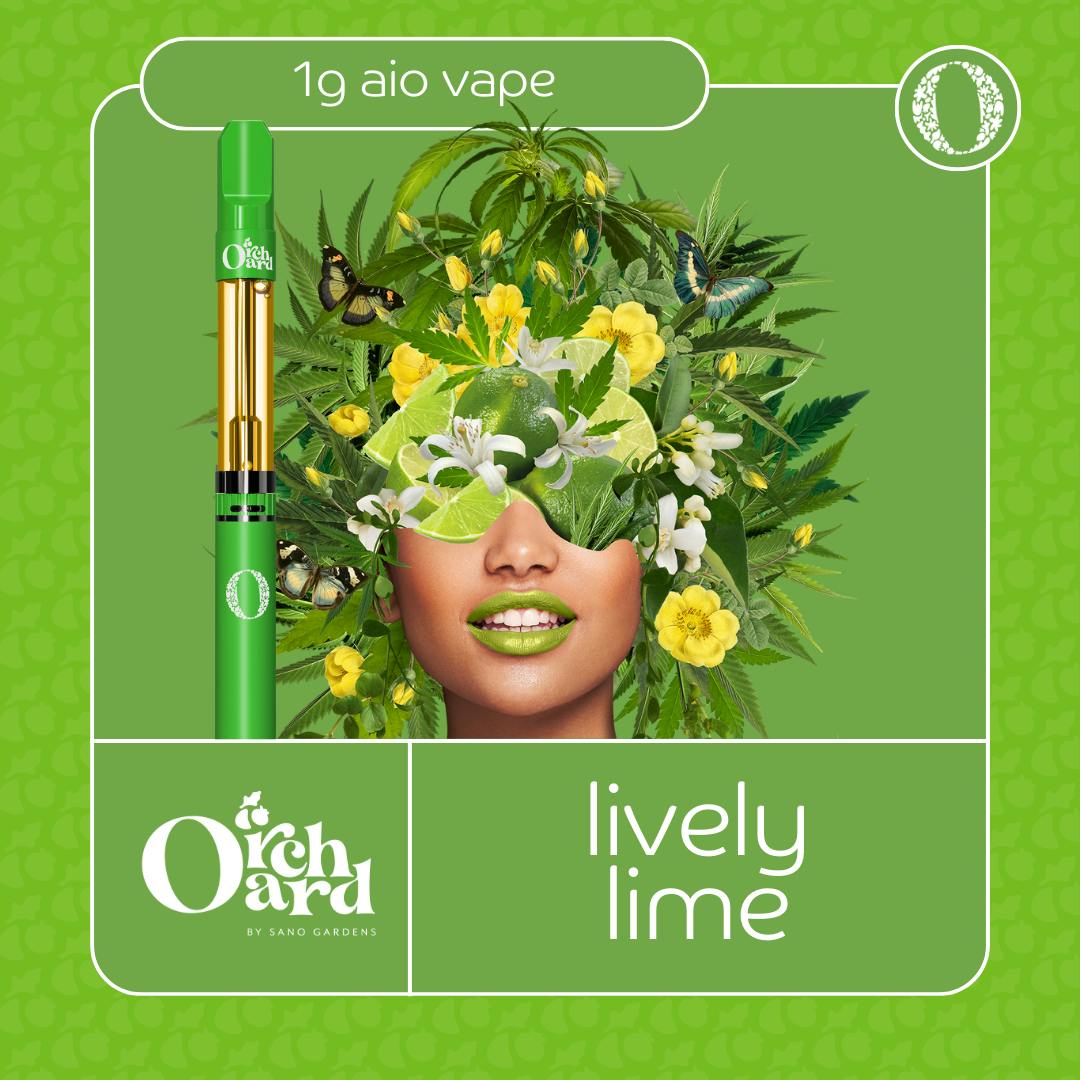 Orchard Vapes Lively Lime Aio