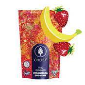 Choice Chews | Strawnana Smoothie | THC Gummies | 200mg