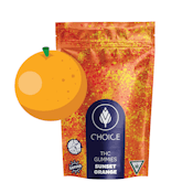 Choice Chews | Sunset Orange | THC Gummies | 200mg