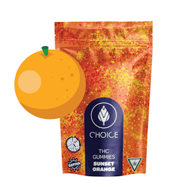 Choice Chews - Sunset Orange Gummies (Sativa) - 100mg