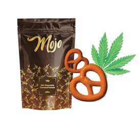 Mojo Chocolates - Chocolate Covered Pretzels (Sativa) - 100mg