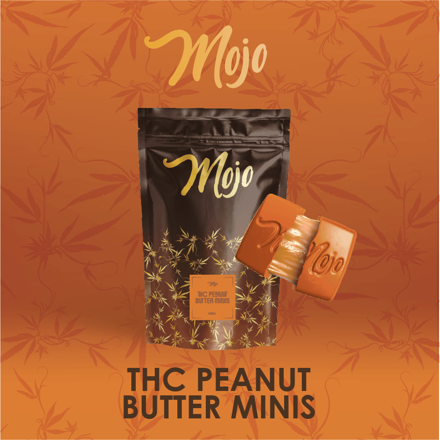 Mojo Chocolates - Peanut Butter Minis (Indica) - 100mg