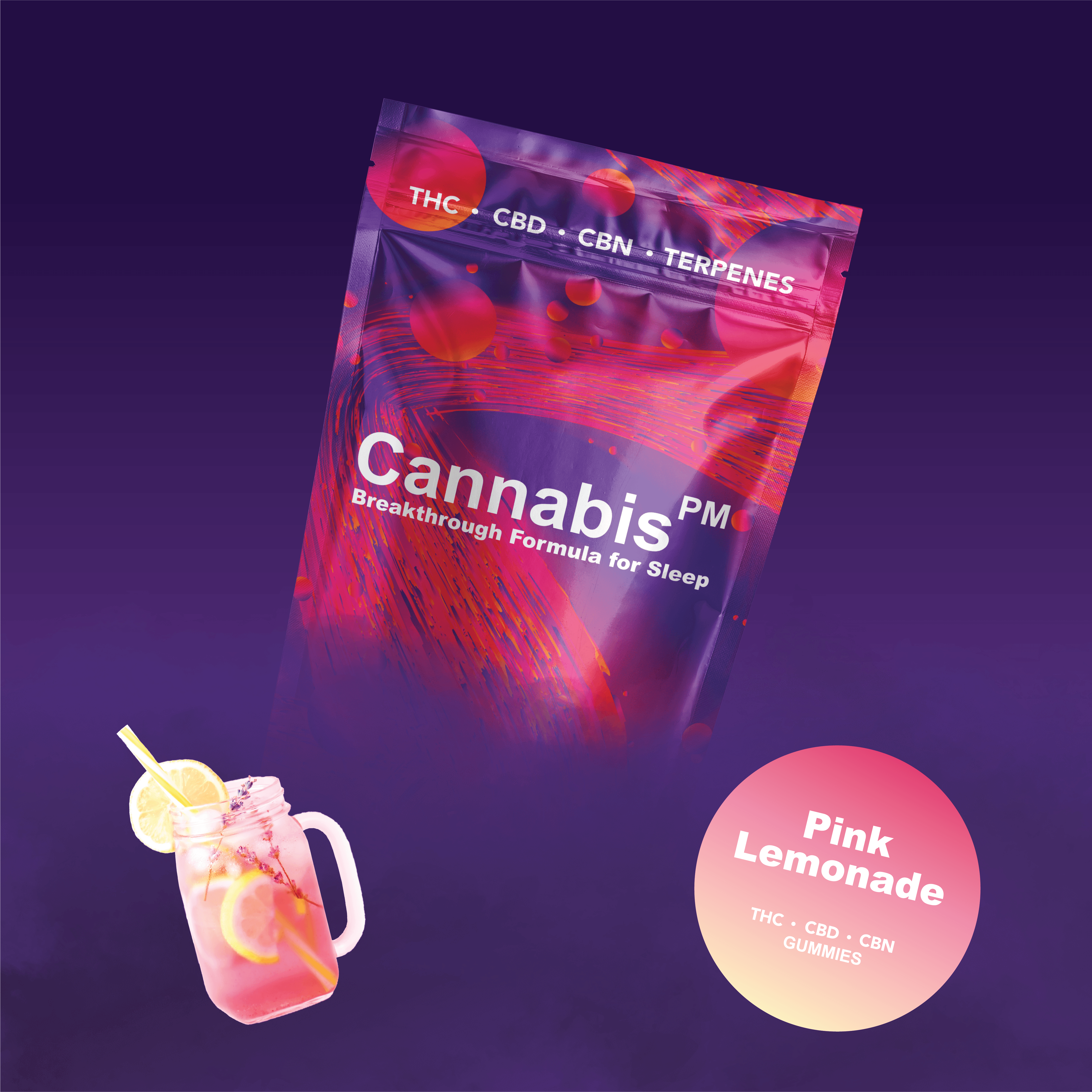 Cannabispm Pink Lemonade Gummies Thc
