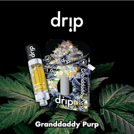 Drip 1g Cartridge - Granddaddy Purple (Indica)