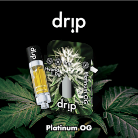 Drip 1g Cartridge - Platinum OG (Hybrid)