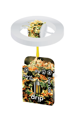 Drip 1g Cartridge - God's Gift (Hybrid)