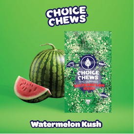 Choice Chews - Watermelon Kush Gummies (Indica) - 200mg