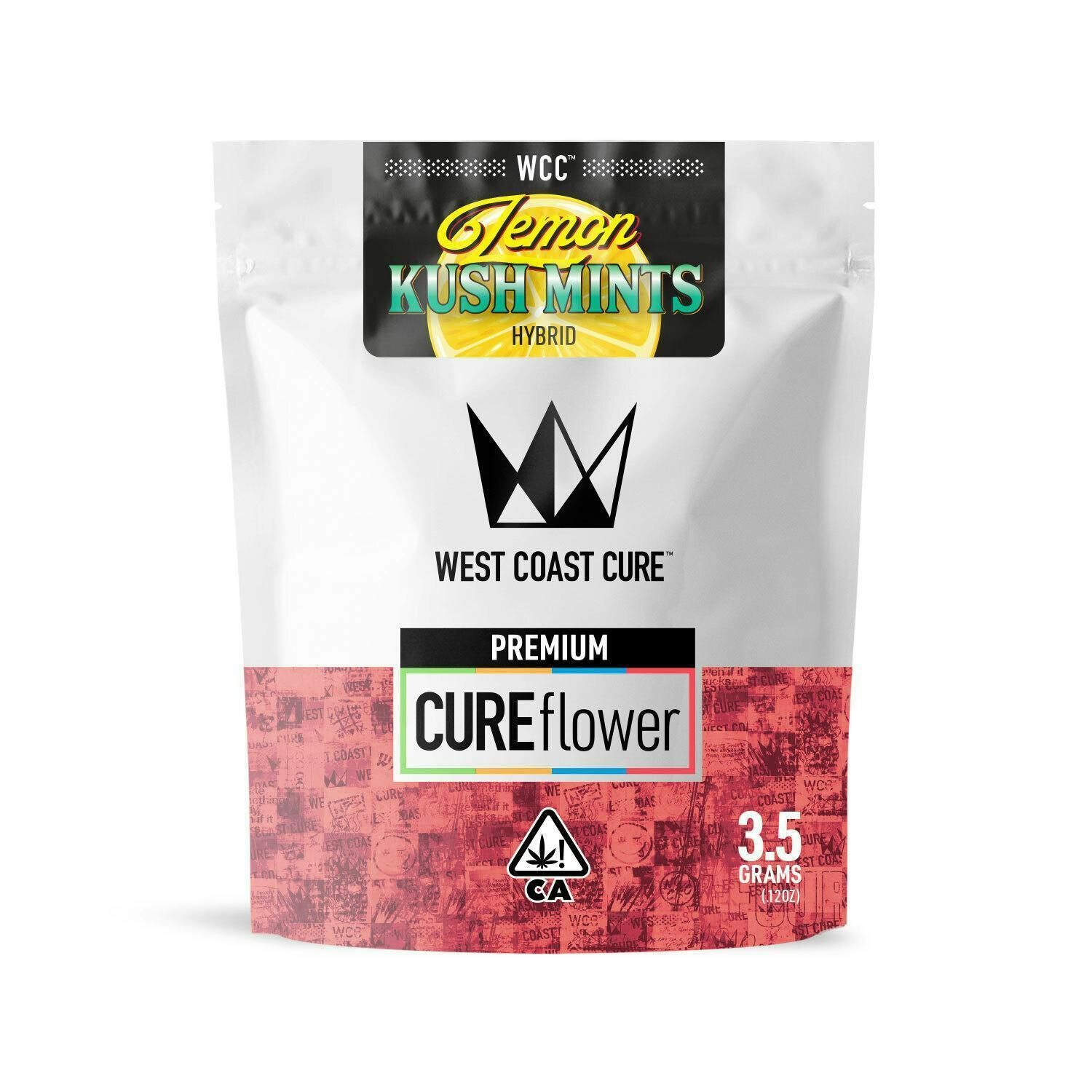 Lemon Kush Mints 3.5G Premium Flower West Coast Cure