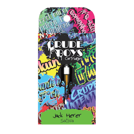 Crude Boys 1g Cartridge - Jack Herer (Sativa)