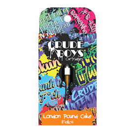 Crude Boys 1g Cartridge - London Pound Cake (Indica)