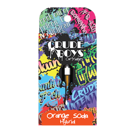 Crude Boys 1g Cartridge - Orange Soda (Hybrid)