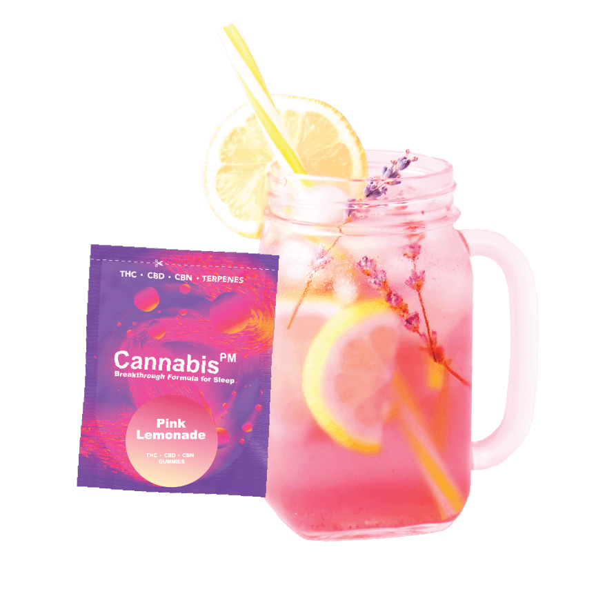 CannabisPM | Pink Lemonade 1:1:1 Gummy | 5mg THC:CBD:CBN | Single