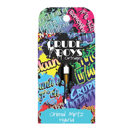 Crude Boys 1g Cartridge - Animal Mintz (Hybrid)
