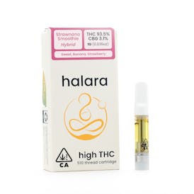High THC - Strawnana Smoothie 1G Cartridge