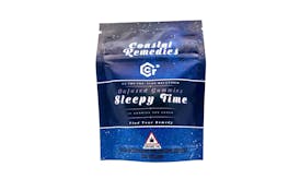 100mg Sleepy Time Gummies | 1:1 THC CBD w/Melatonin | Coastal Remedies