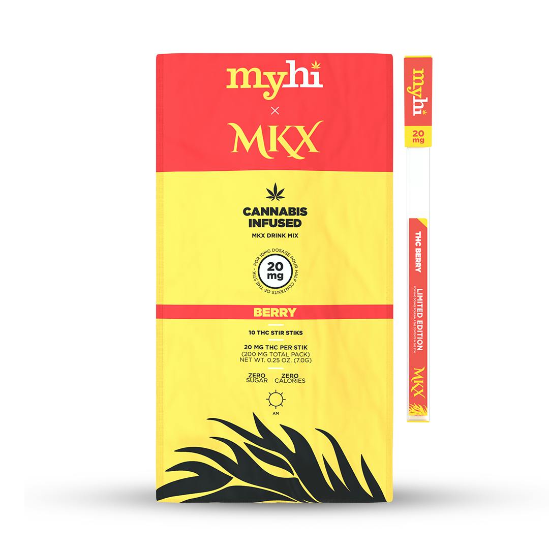 MKX x My Hi | Stir Stik | Berry | Mix-Ins | 20mg/ea | 10pk