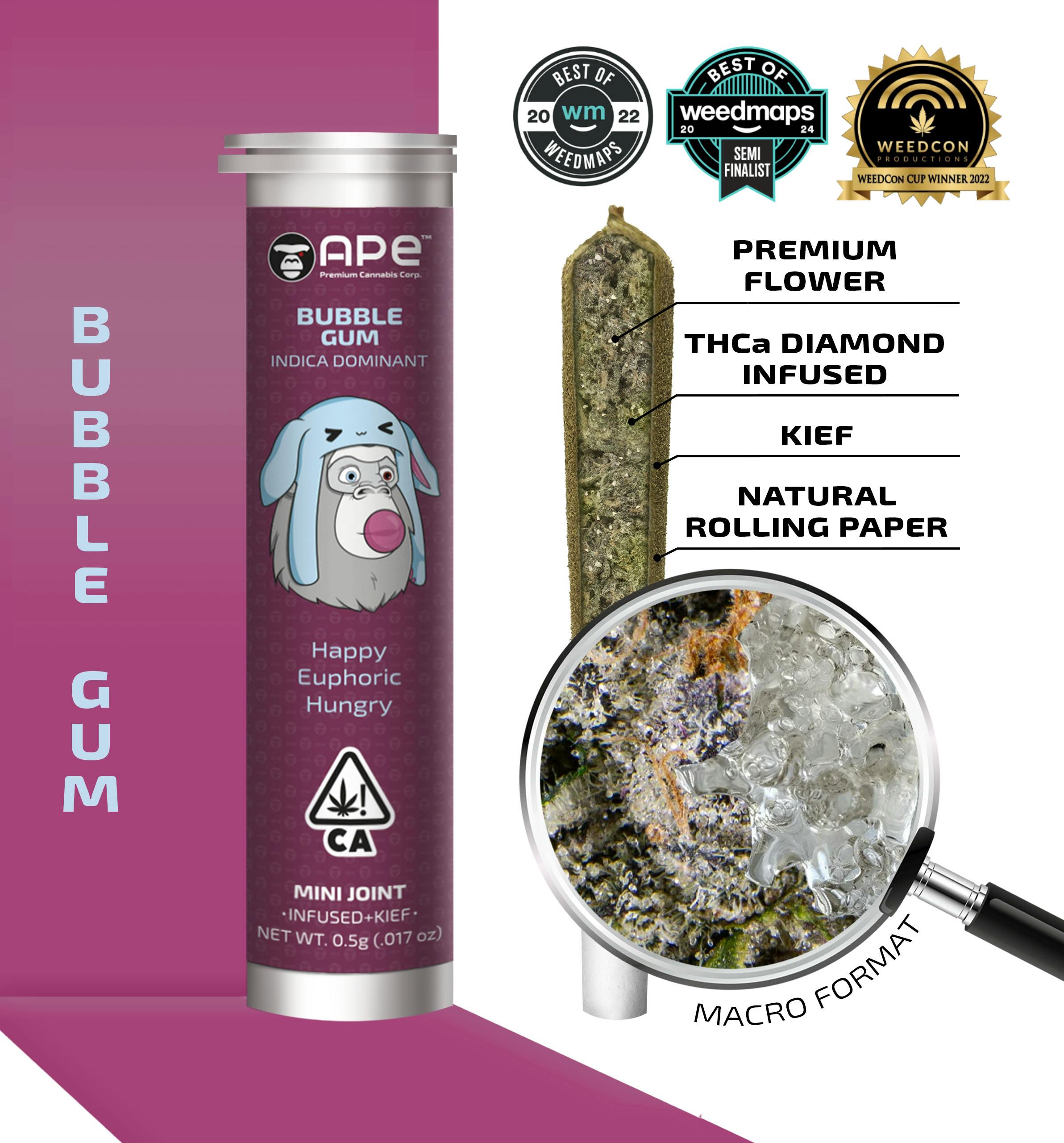 BUBBLE GUM — Infused Joint 0.5g