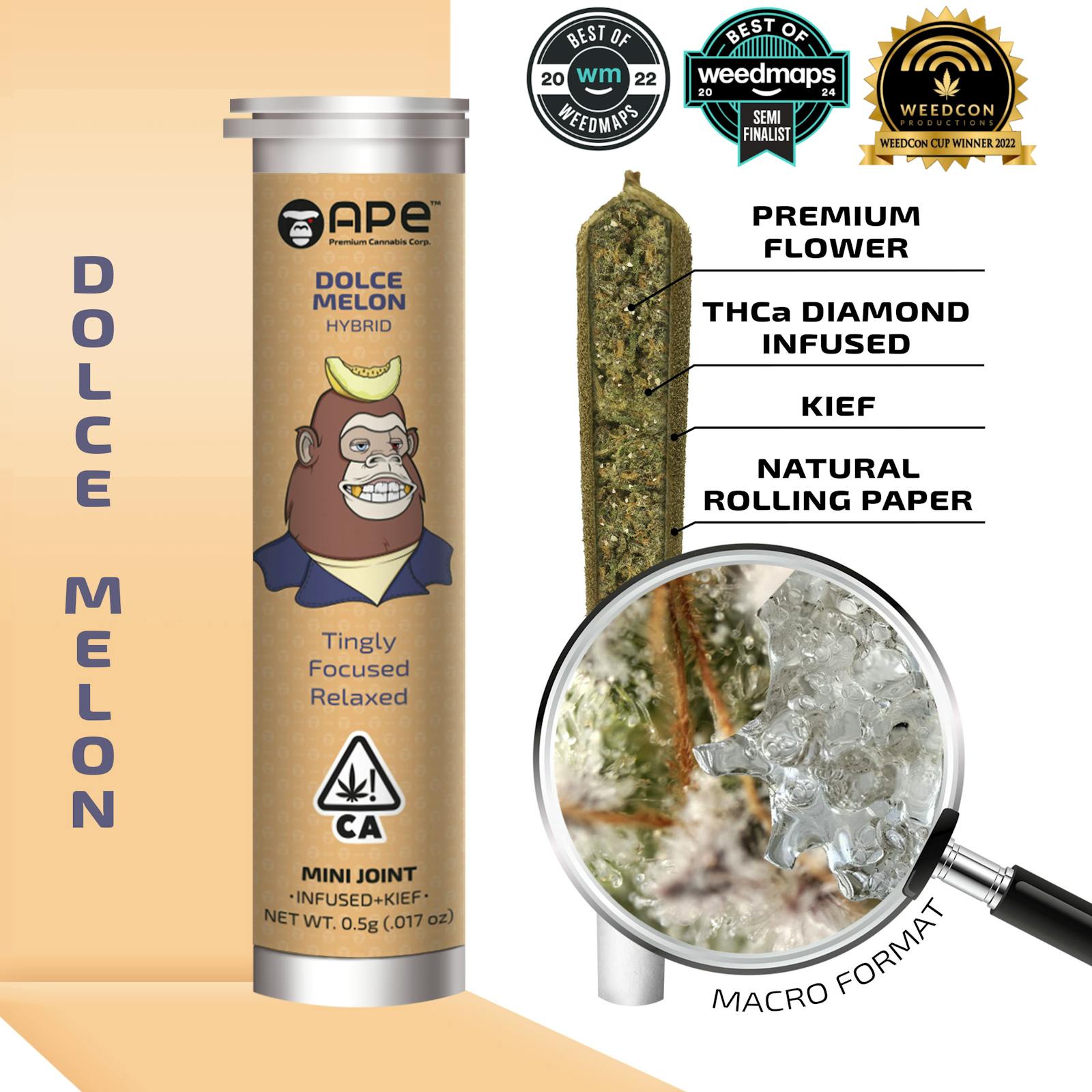 DOLCE MELON — Infused Joint 0.5g