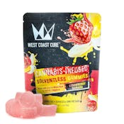 West Coast Cure - Strawberry Banana H - Solventless Gummies - 10pk - 100mg