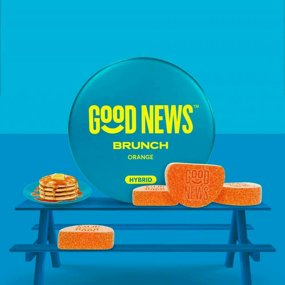 Brunch Orange Gummies | 100mg | 10ct | 10mg/ea