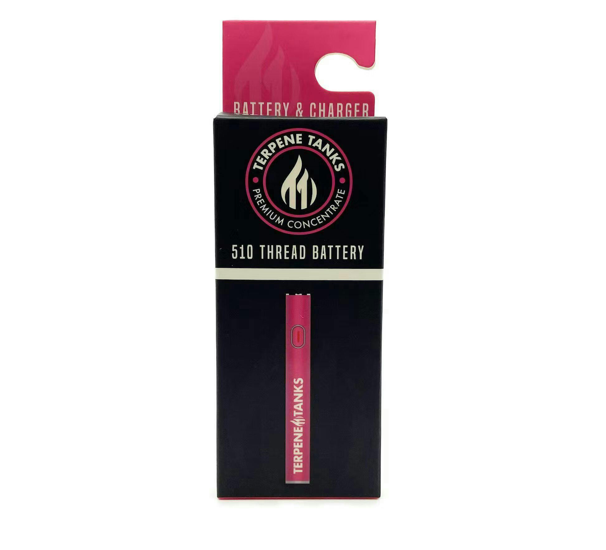 TERPENE TANKS 510 THREAD BATTERY PINK