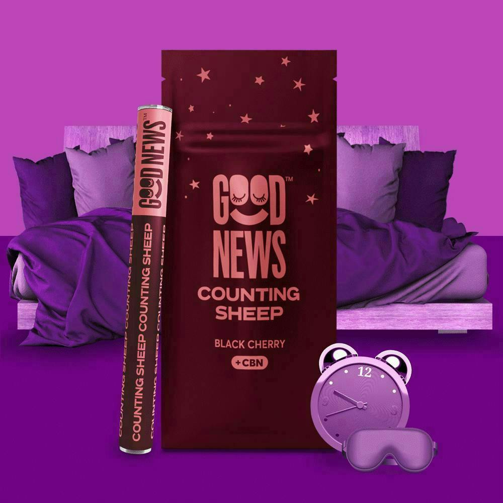 Counting Sheep | Black Cherry | Disposable | 0.5g