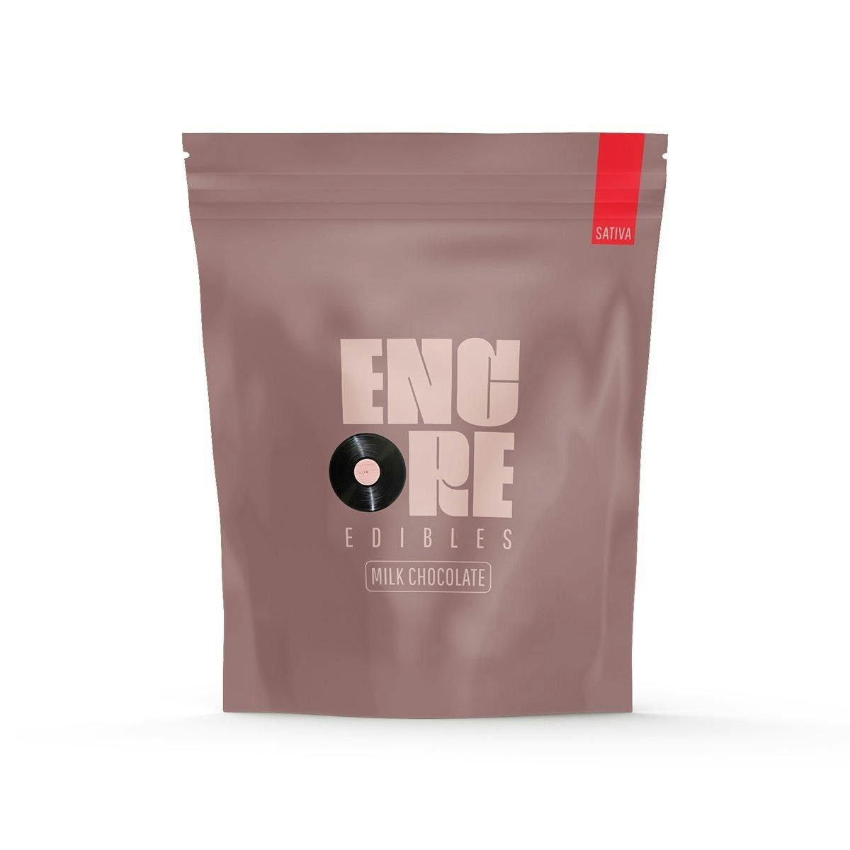 Milk Chocolate - Sativa [10pk] (100mg) by Encore Edibles
