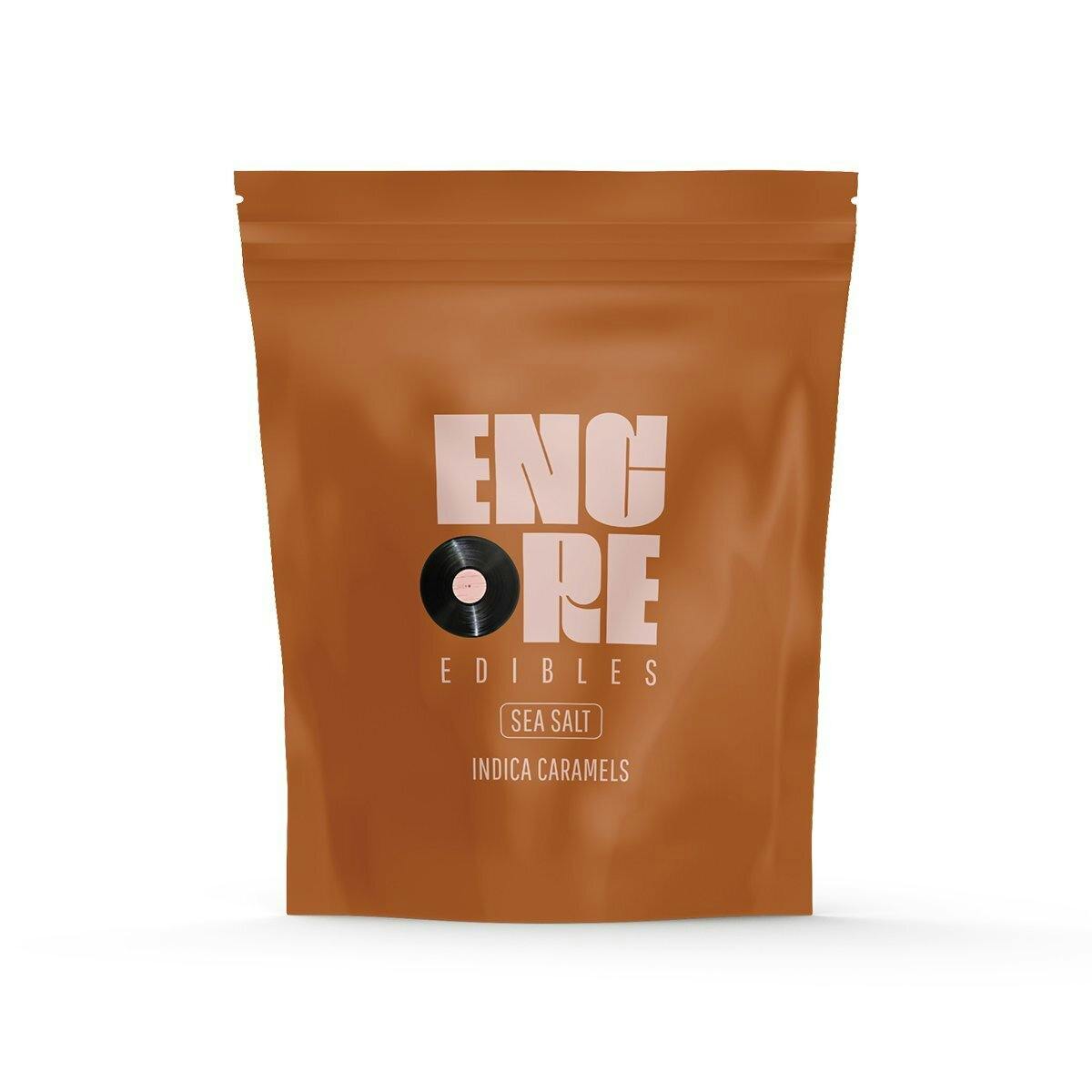Sea Salt Caramels - Indica [10pk] (100mg) by Encore Edibles